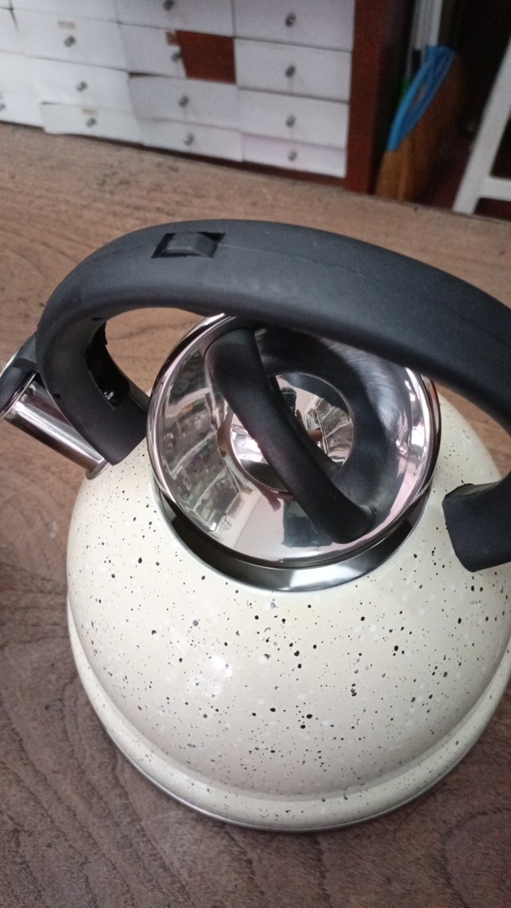 Super Kettle Whistling Bolde - Teko Bunyi Siul Genio Series - Kapasitas 3 L