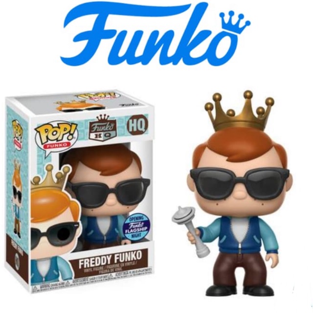 Original Funko POP Freddy Funko with Space Needle (Funko HQ Exclusive)