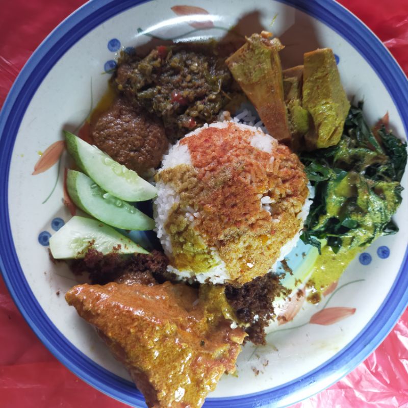 

Nasi padang ayam gulai