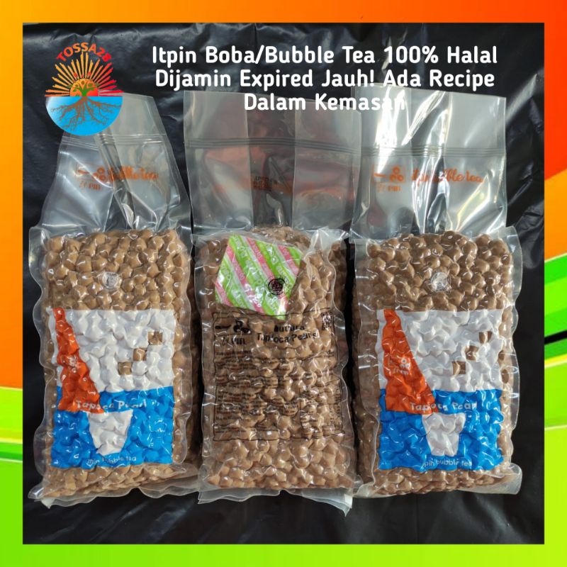 

CUCI GUDANG Boba Premium 1kg / Bubble Pearl Tapioka / Popping Boba / Topping Tapioka Pearl 100% Halal