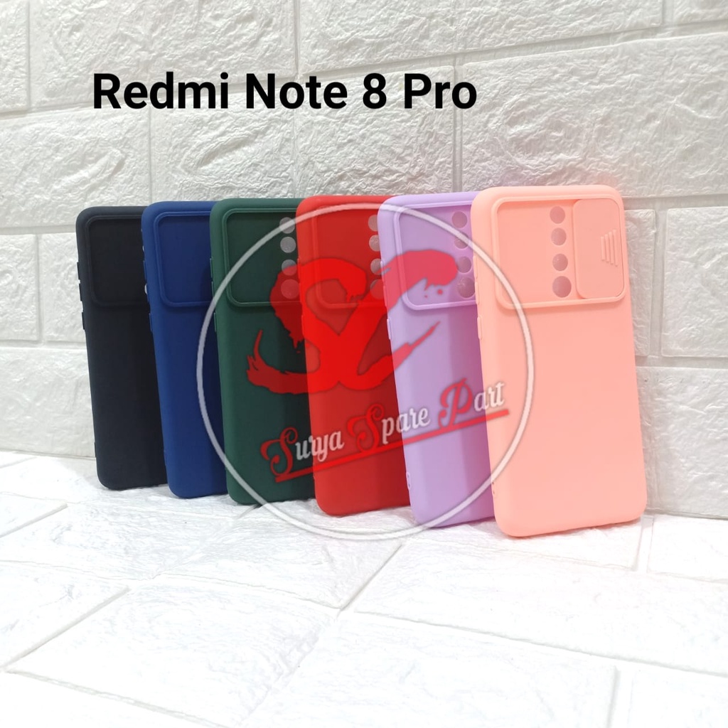 SOFTCASE SLIDE CAMERA PROTECTOR REDMI NOTE 10 5G REDMI NOTE 8 PRO -SC