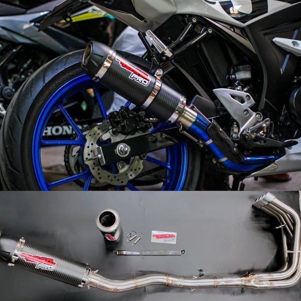 Readyy Racepro exhaust long zx25r knalpot racepro zx 25r carbon not arrow akrapovic proliner r9