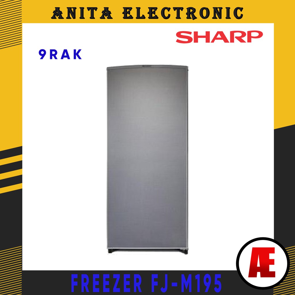 FREEZER SHARP 9 RAK FJ-M195