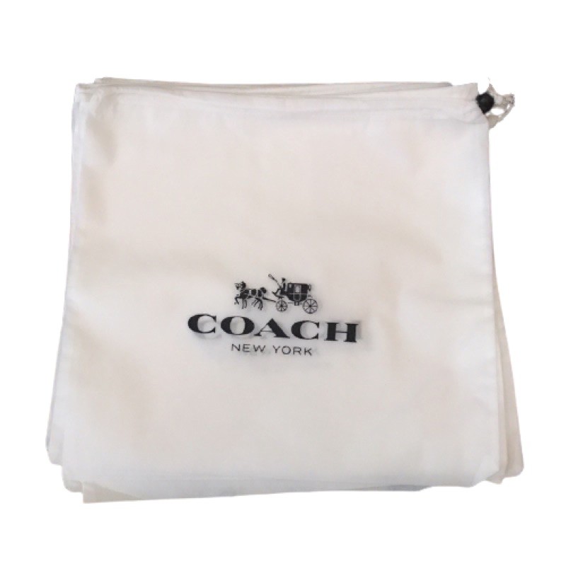 Dustbag COACH ( READY STOCK JKT) Bahan Spounbun Pengganti Sarung Tas Pelindung Debu Serut Dust Bag DB Branded