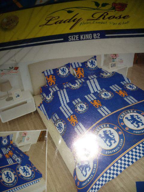 Sprei Ledyrose Edisi Bola Ukuran 180x200