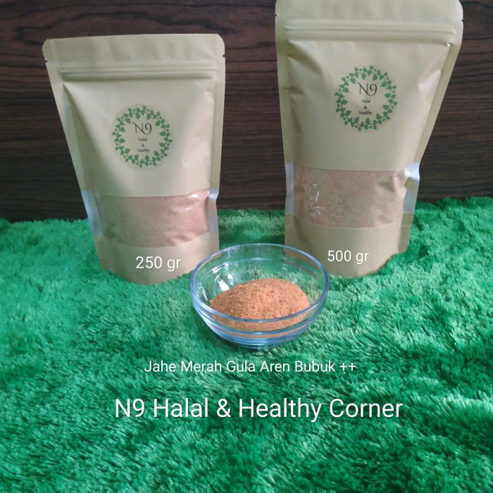 

Jahe Merah Gula Aren Bubuk ++ - 1/4 kg (BERKUALITAS)