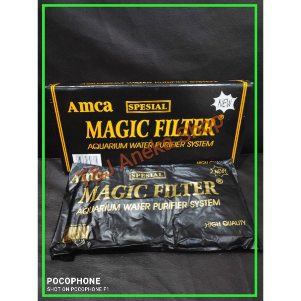 AMCA Magic Filter Karbon Aktif Spesial / Karbon Aktif Murni tanpa campuran