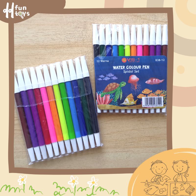 

SPIDOL ANAK MURAH 12 WARNA