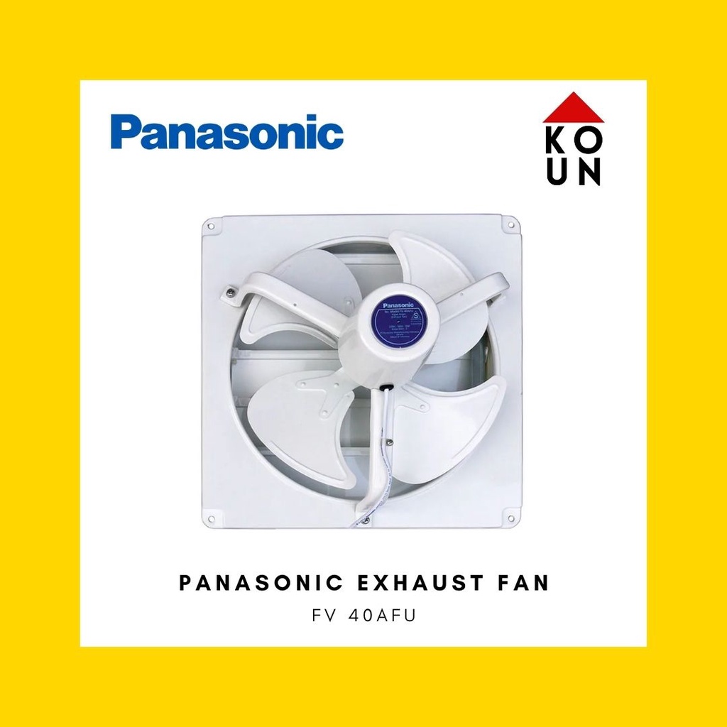 (COD READY) PANASONIC EXHAUST FAN / HEXOS DINDING FV-40AFU / FV 40AFU / FV40AFU / FV 49 AFU KIPAS AN