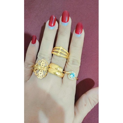 cincin dewasa emas muda kadar 18k berat 2,5gram