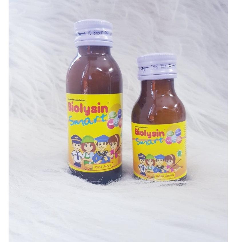 BIOLYSIN SMART SIRUP RASA JERUK 100ml / 60ml