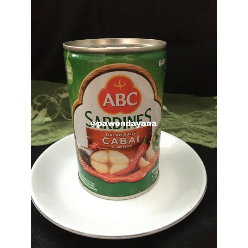 

Sarden ABC Saus Cabai 425gram