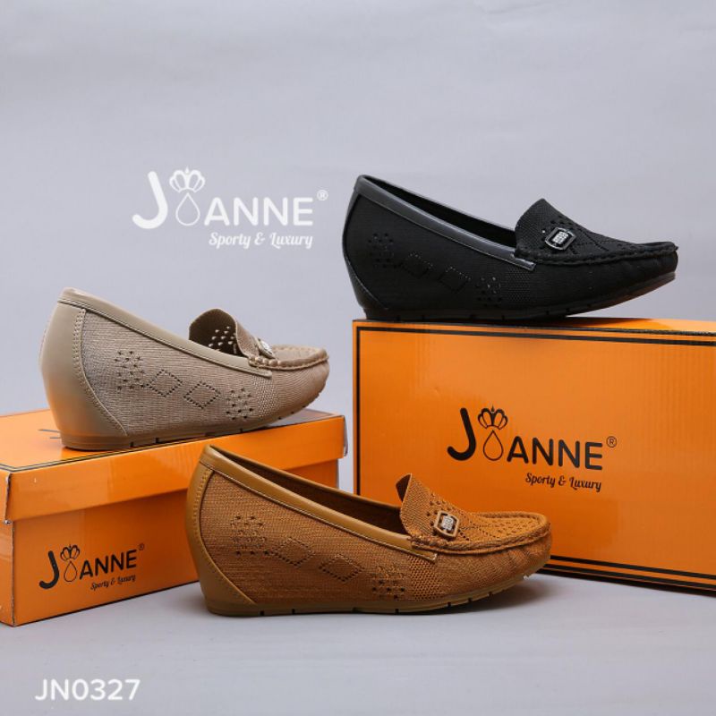 RESTOCK!! JOANNE Sepatu Wedges Shoes JN0327 [ORIGINAL BRAND]