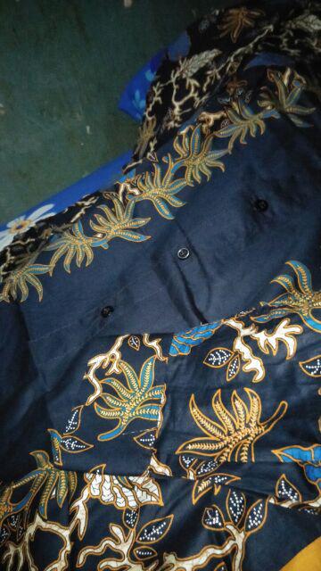 Batik Cowok Mewah //baju Kemeja Batik Cowok Slimfit