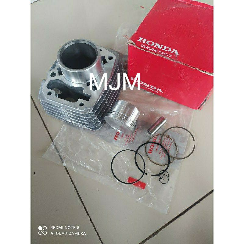 BLOK SEHER/CYLINDER KOMPLIT HONDA/MEGA PRO NEW/VERZA LAMA/ORI HONDA