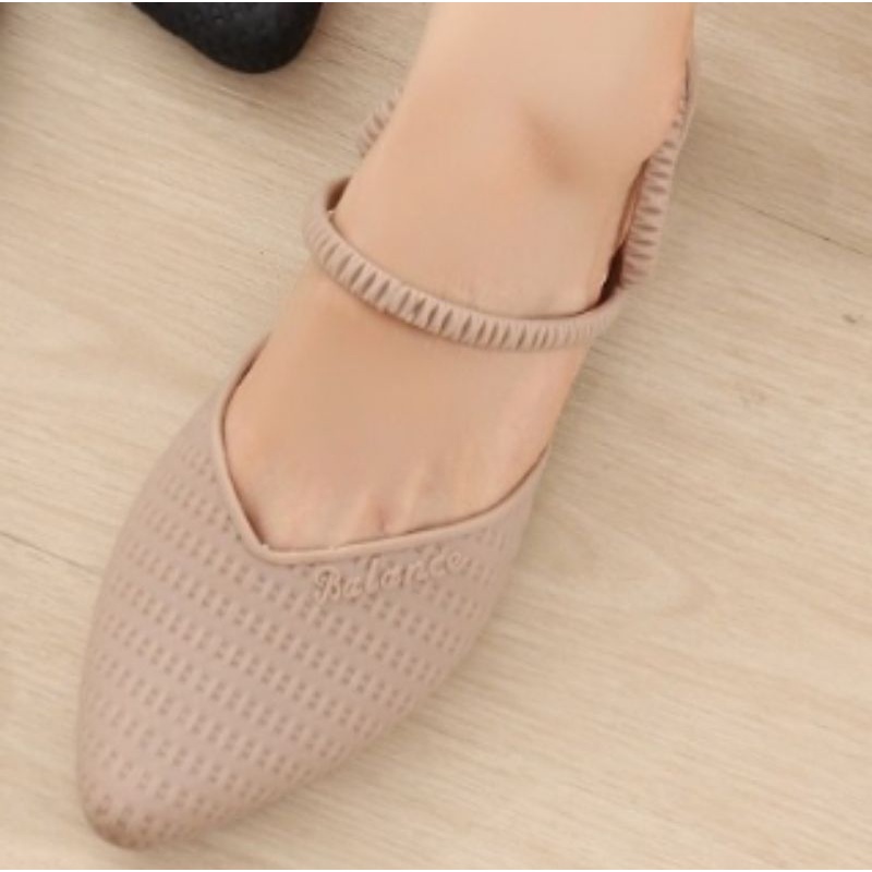 Home-POPITA Bustong Sepatu Wedges Tali Slip On Balance 2047-1a