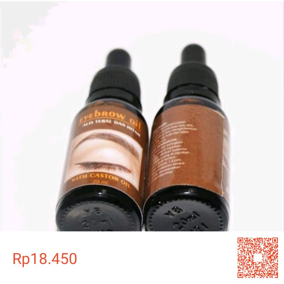 ⭐️⭐️BIG SALE⭐️ ⭐️ORIGINAL [BISA COD] Eyebrow Oil Penebal Alis Penumbuh Bulu Mata Penumbuh Alis Melebatkan Alis Minyak Penyubur Alis 20ml