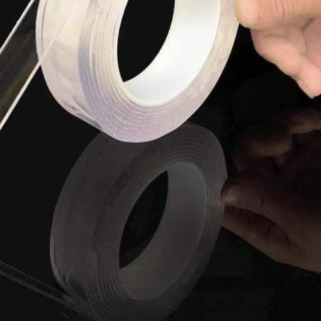 

➤ ISOLASI TAPE MAGIC TAPE 2 SISI ANTI AIR UKURAN 2MM-5METER ☺