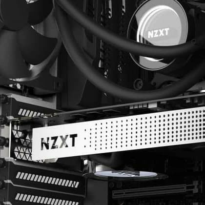 NZXT Kraken G12 White GPU mounting kit for Kraken Series liquid cooler