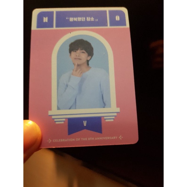 taehyung / V d3 Festa Calender (mini photocard)