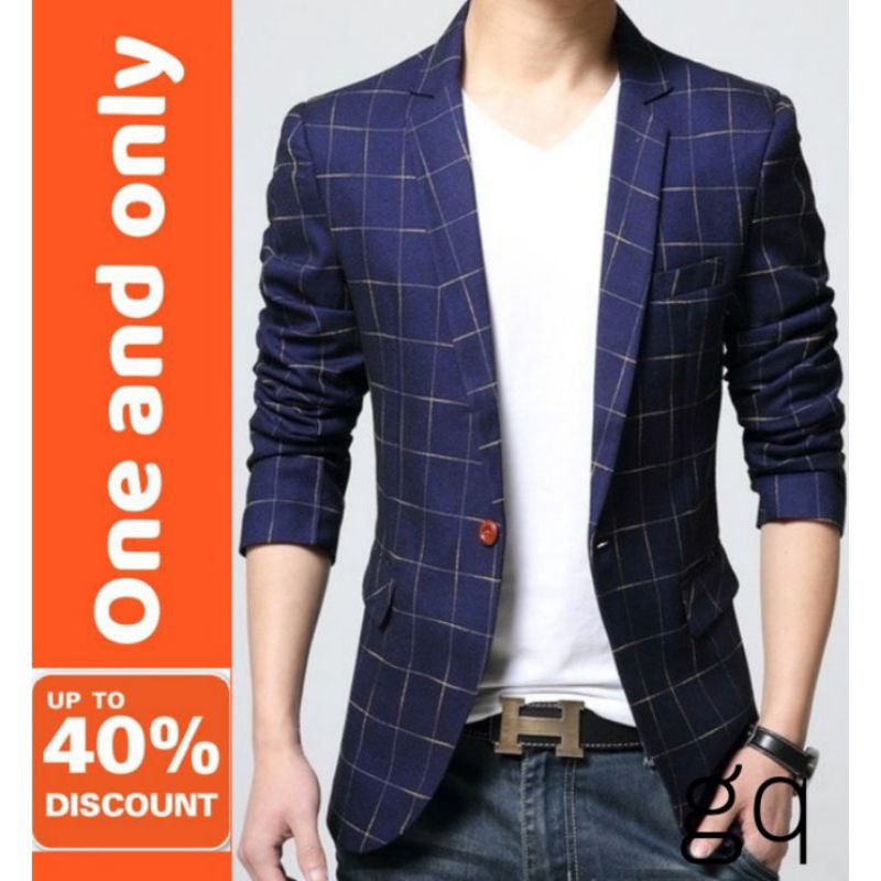 JAS PRIA KOTAK/BLAZER PRIA KOTAK/JAS KOREA/JAS KANTOR PRIA