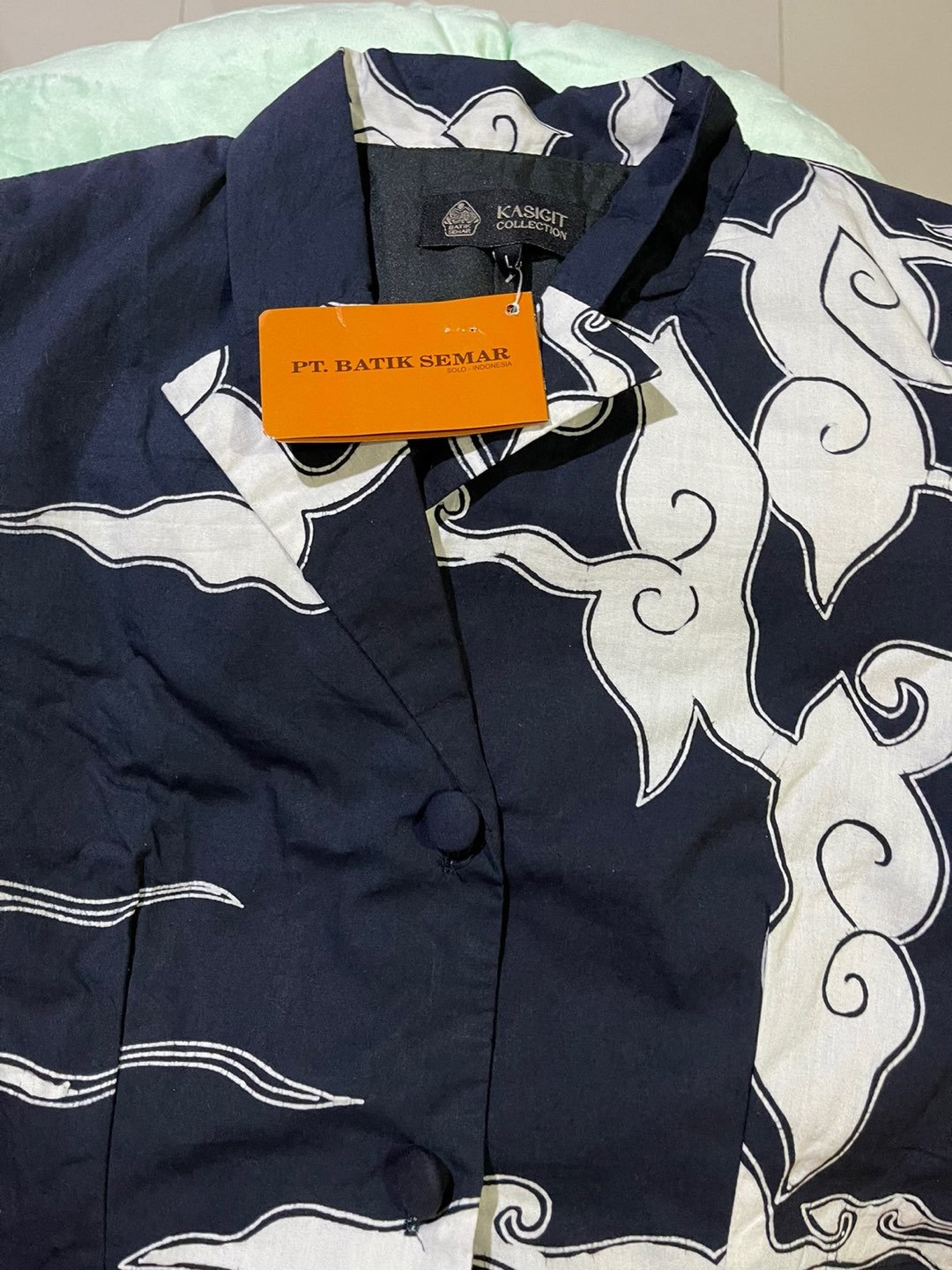 Batik Semar Rd Peaked Lapel - Pi Tl Pk Hp 8a - Hitam Putih