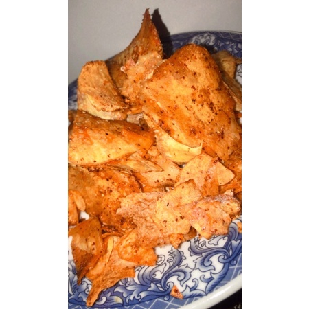 

Keripik Talas Cabe Kering