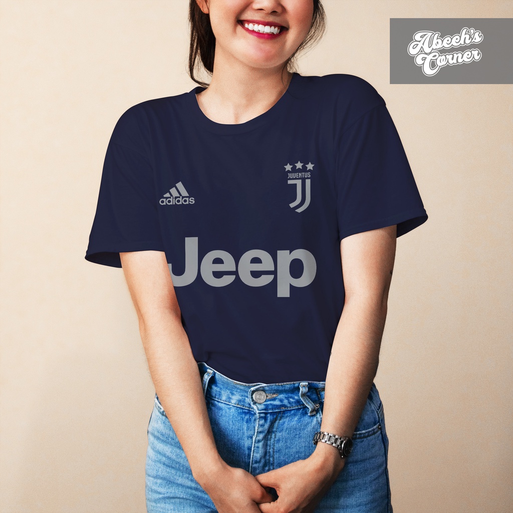 Kaos Motif Juventus - Kaos Bola - Motif Juventus