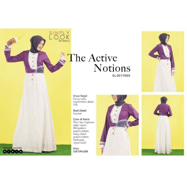 Diskon  gamis simply look