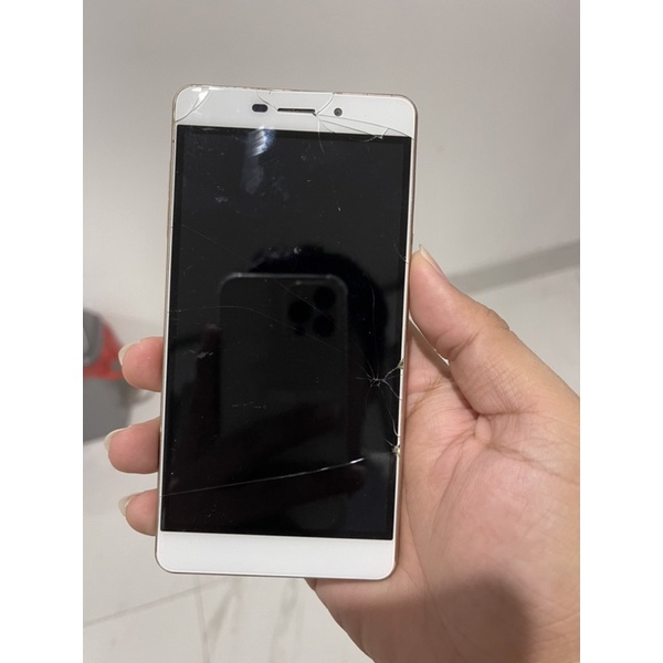 hp coolpe* minus kaca retak depan