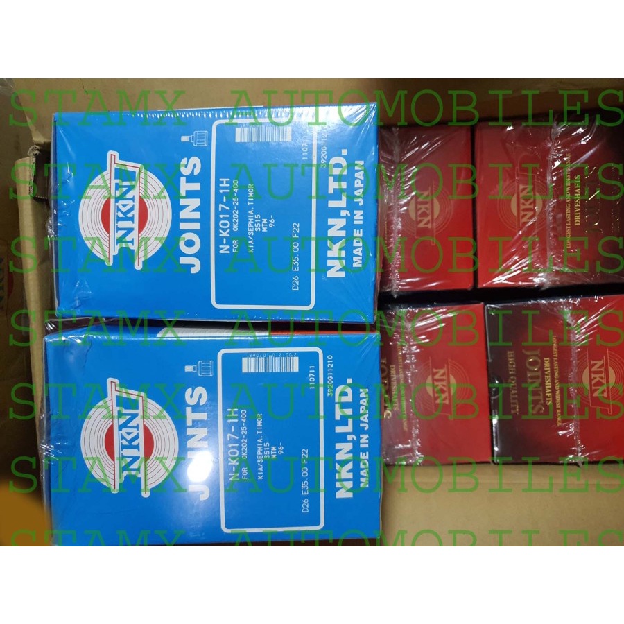 CV JOINT INNER / As Roda Dalam ORIGINAL ASLI ORI merk NKN made in Japan KIA TIMOR