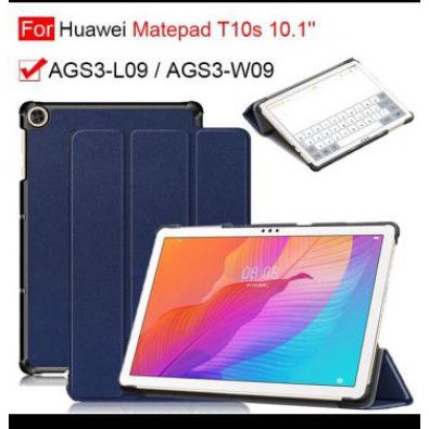 HUAWEI MATEPAD T10S 10.1INCH 2020 FLIP STAND LEATHER MAGNET SMART