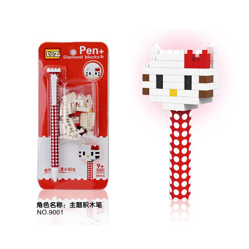 

MAINAN EDUKASI LOZ PEN 9001 HELLO KITTY BRICK ATK