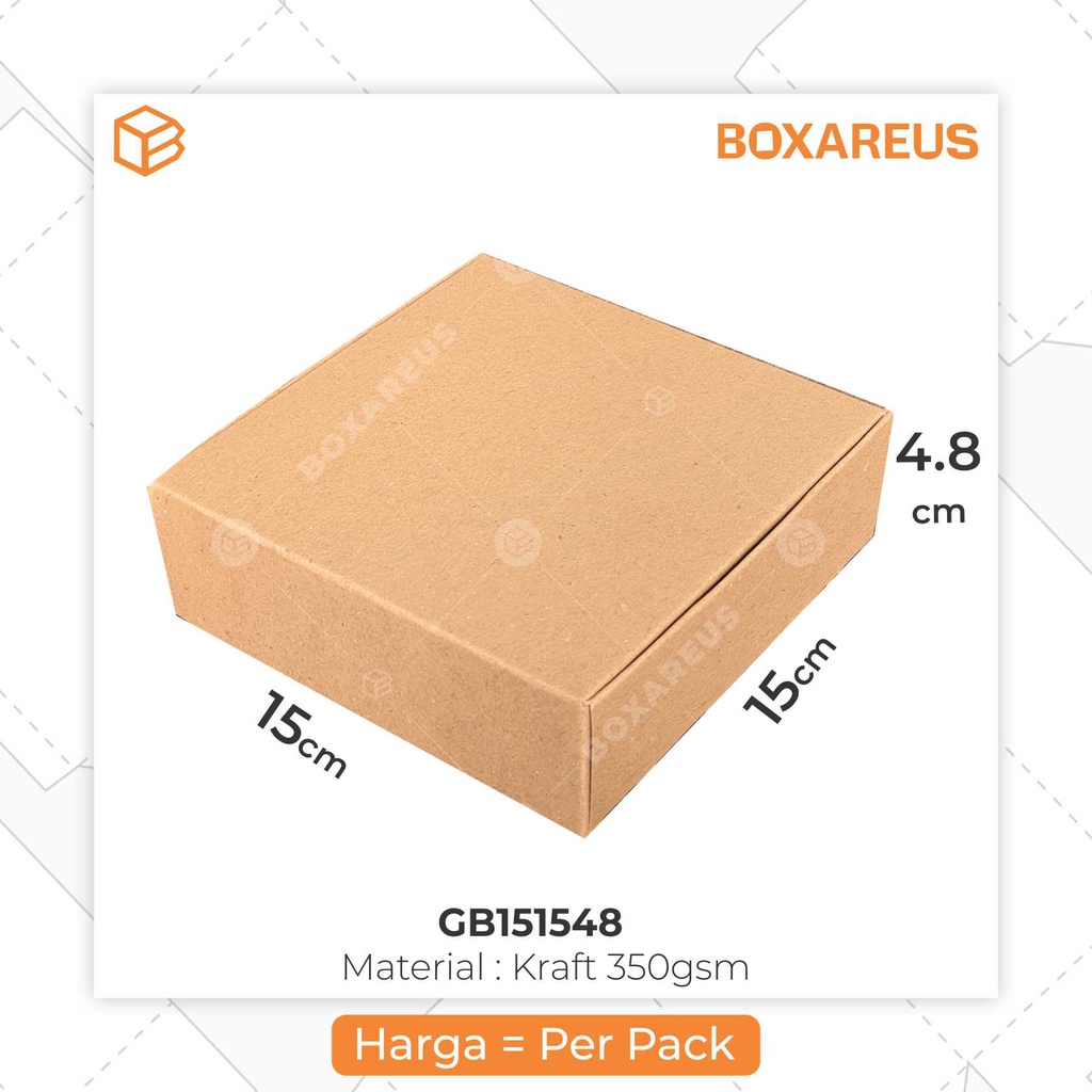 Dus Kue Cake Box Kotak Packaging Kemasan Gift Souvenir | GB151548 (20pc)