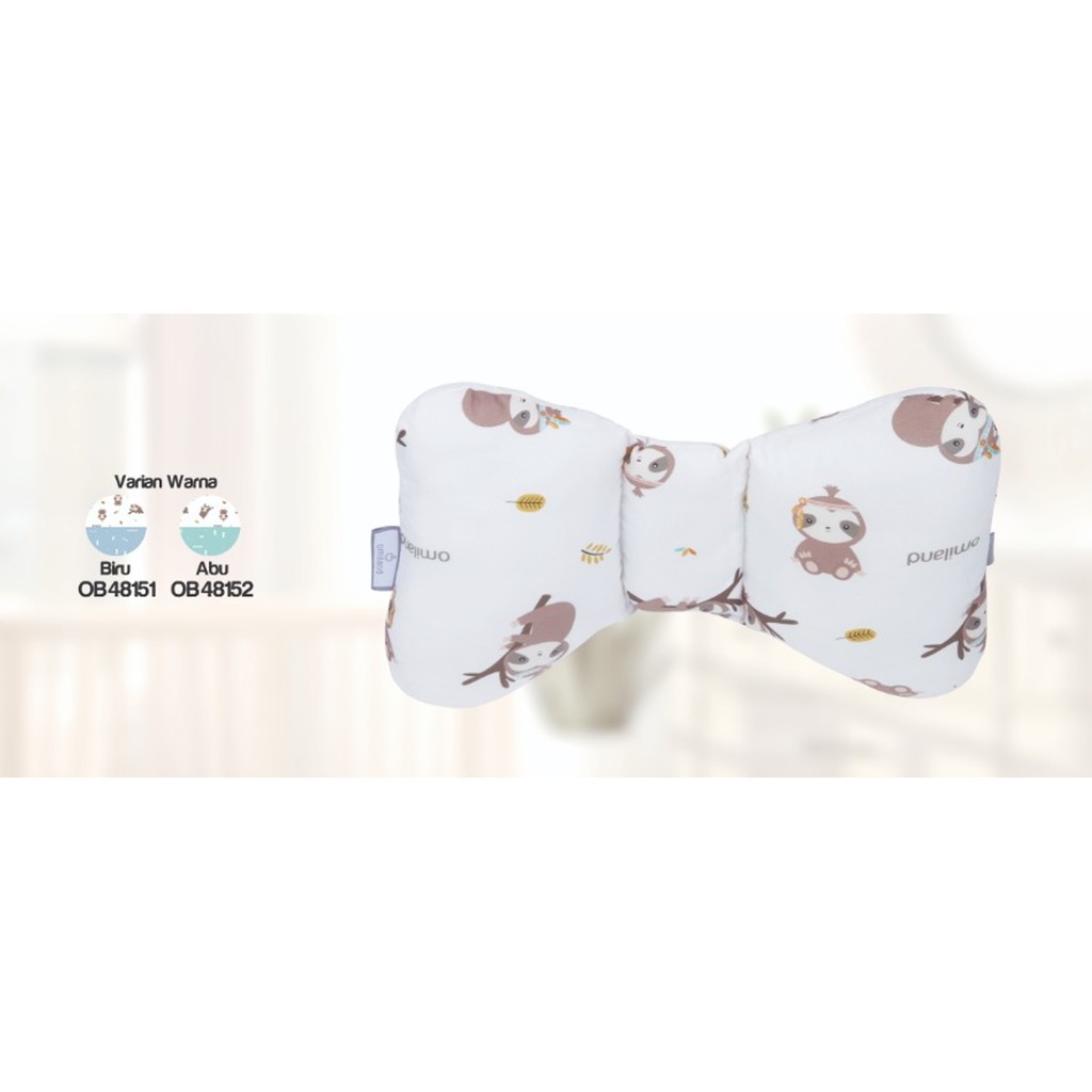 Omiland OB4815 Bantal Leher Butterfly Bayi SLOTH Series