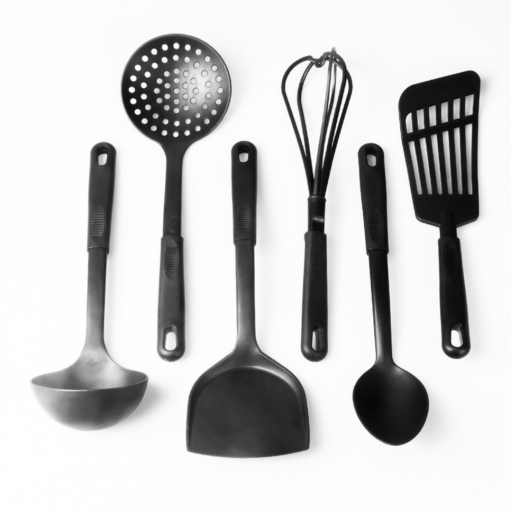 Kenmaster Bevla Kitchen Set 6 Pc Black (BV-023)
