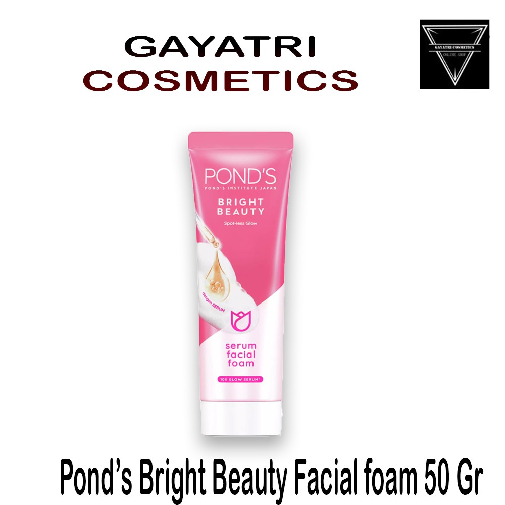 Ponds Bright Beauty Facial Wash Gentle Sabun Muka 50gr