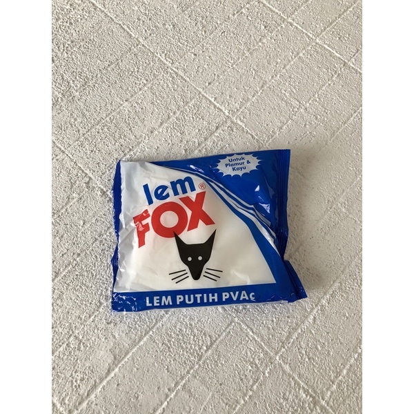 

LEM FOX PUTIH PVAC 350gram, LEM FOX PUTIH, LEM KAYU