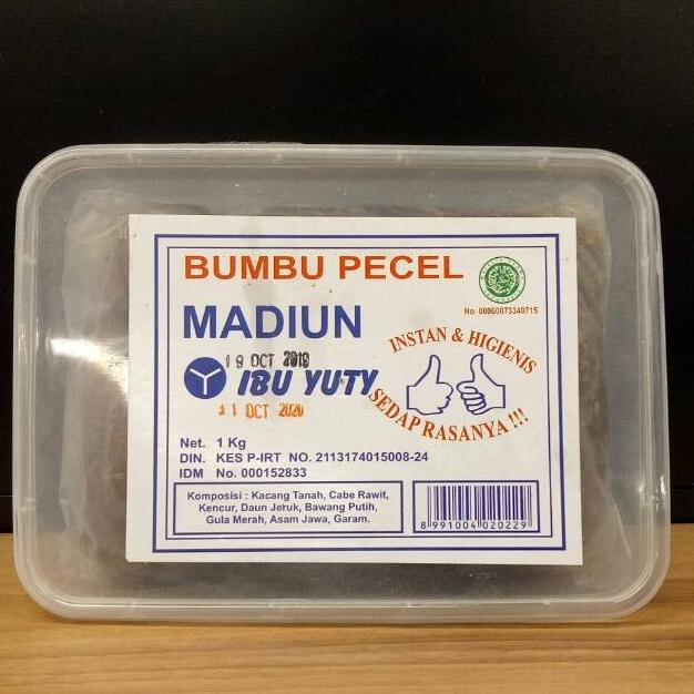 

IBU YUTY BUMBU PECEL MADIUN 1KG