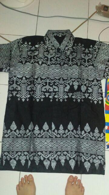 Kemeja Anjani Baju Batik Pekalongan Lengan Tangan Panjang Mall Pakaian Pria Kerja Atasan Tanah Abang