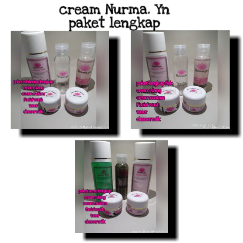 Nurma.Yn Skincare Paket Lengkap Acne