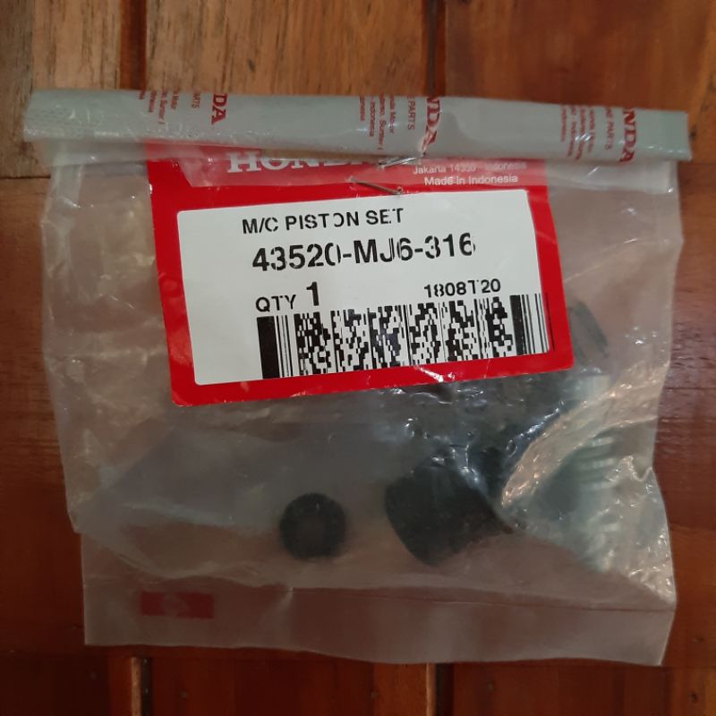CYLINDER MASTER REM BELAKANG SUPRA X 125 FI ORIGINAL 43520-MJ6-316