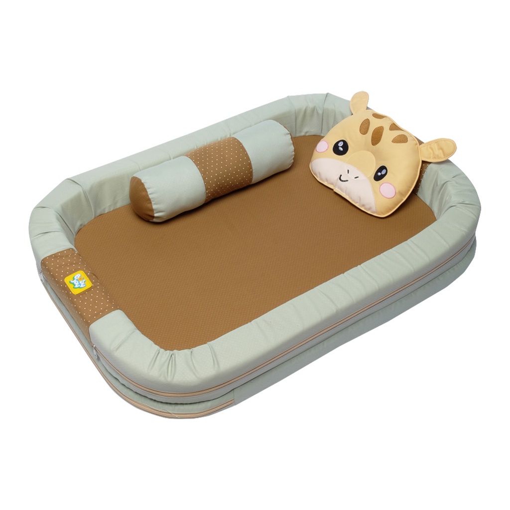 Kasur Bayi Kolam + Kelambu Baby Joy Giraffe Series - BJK4019