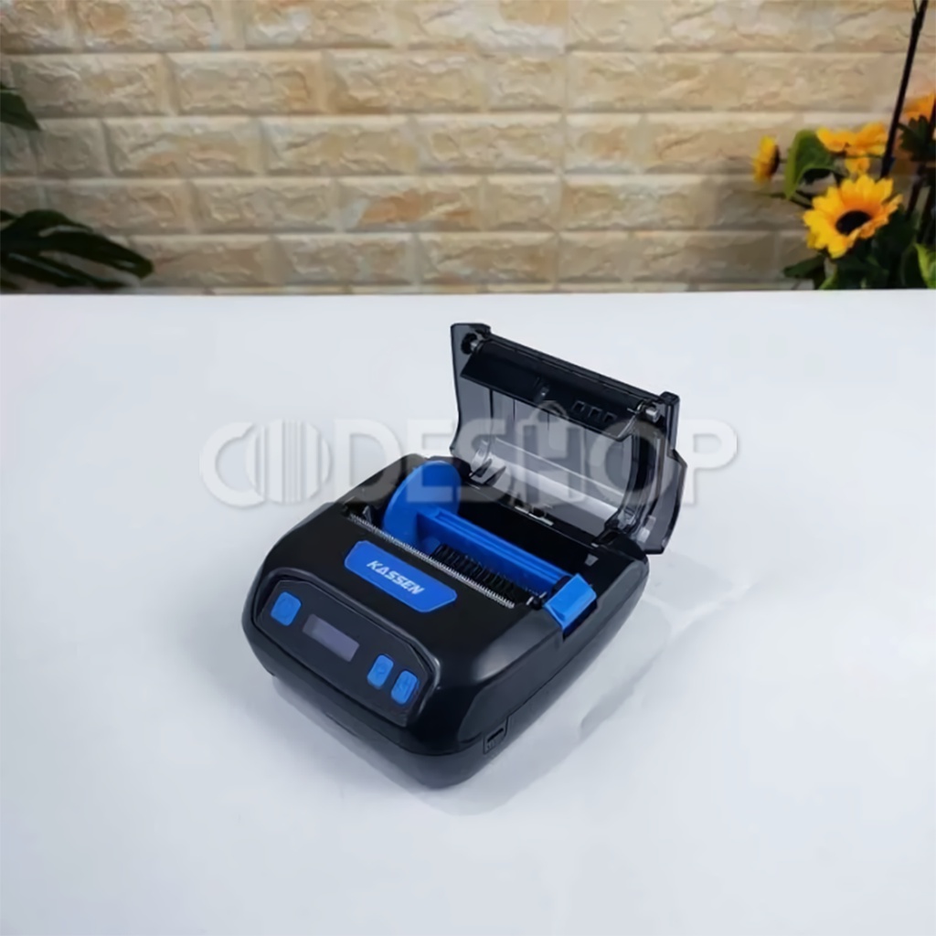 KASSEN MT-300VL Printer Bluetooth Mini untuk Label dan Kertas