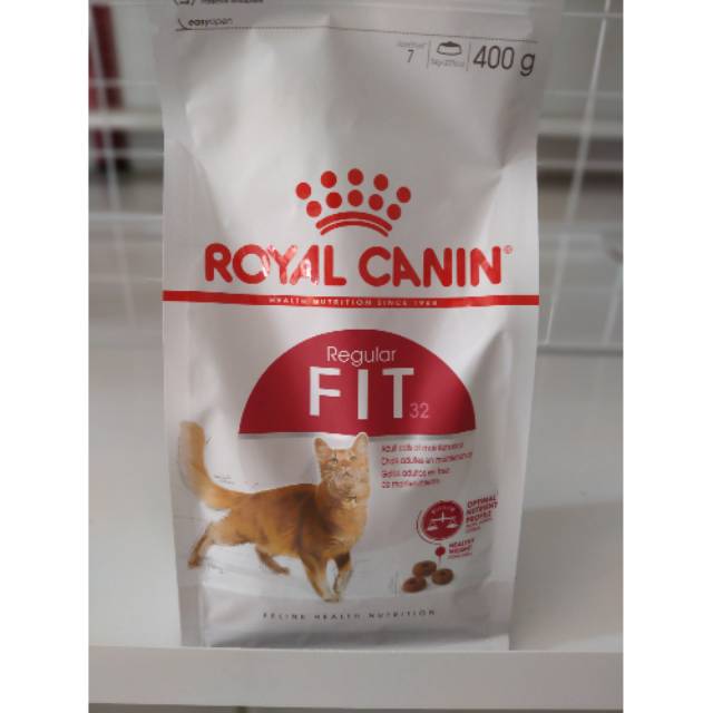 royal canin regular fit 32 400 gr freshpack makanan kucing