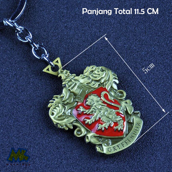 Gantungan Kunci 3D keychain / Key Chain Asrama Penyihir