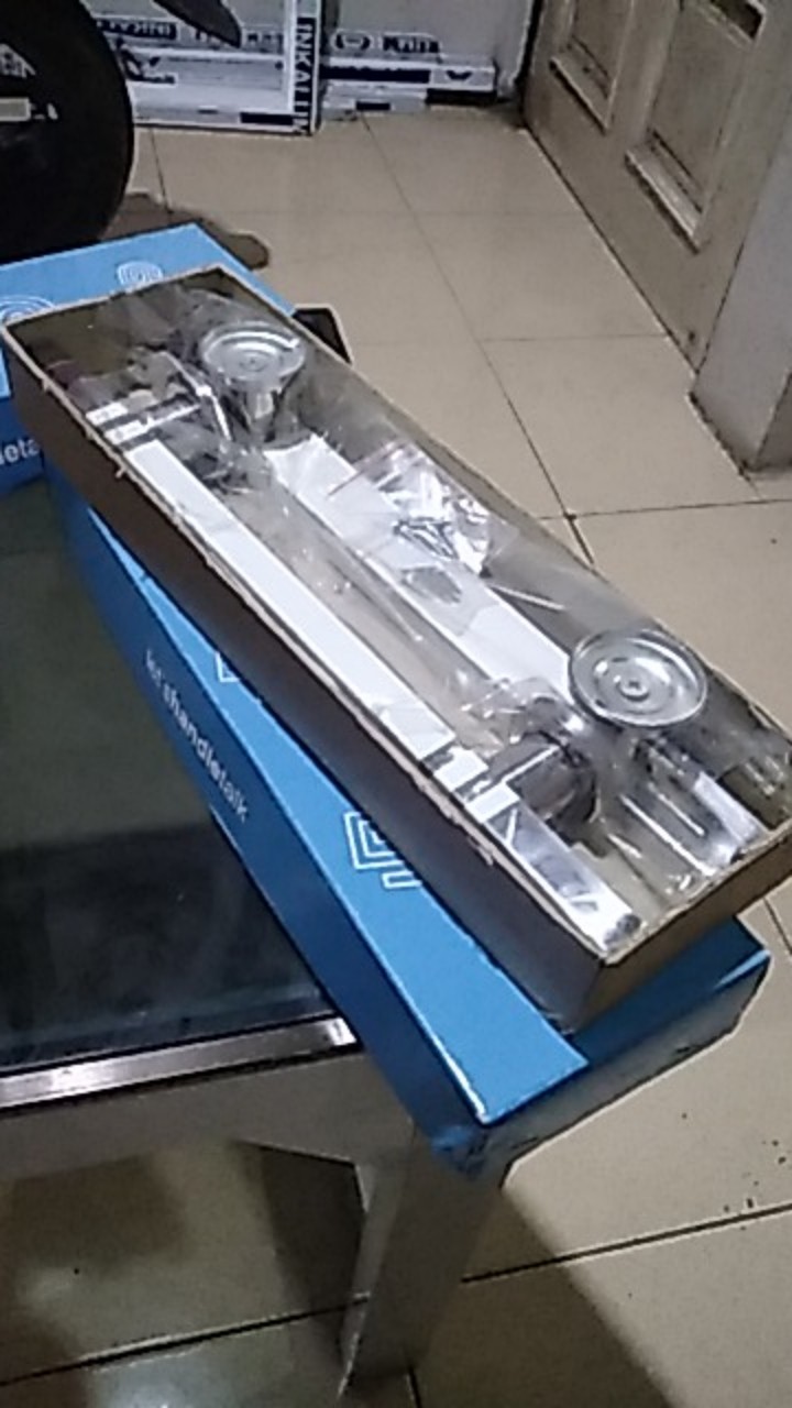 Handle Pintu Rumah Kotak 33 Cm White Putih Dof Kmb Stainles Tarikan Pintu Gagang Pintu Kunci Pintu