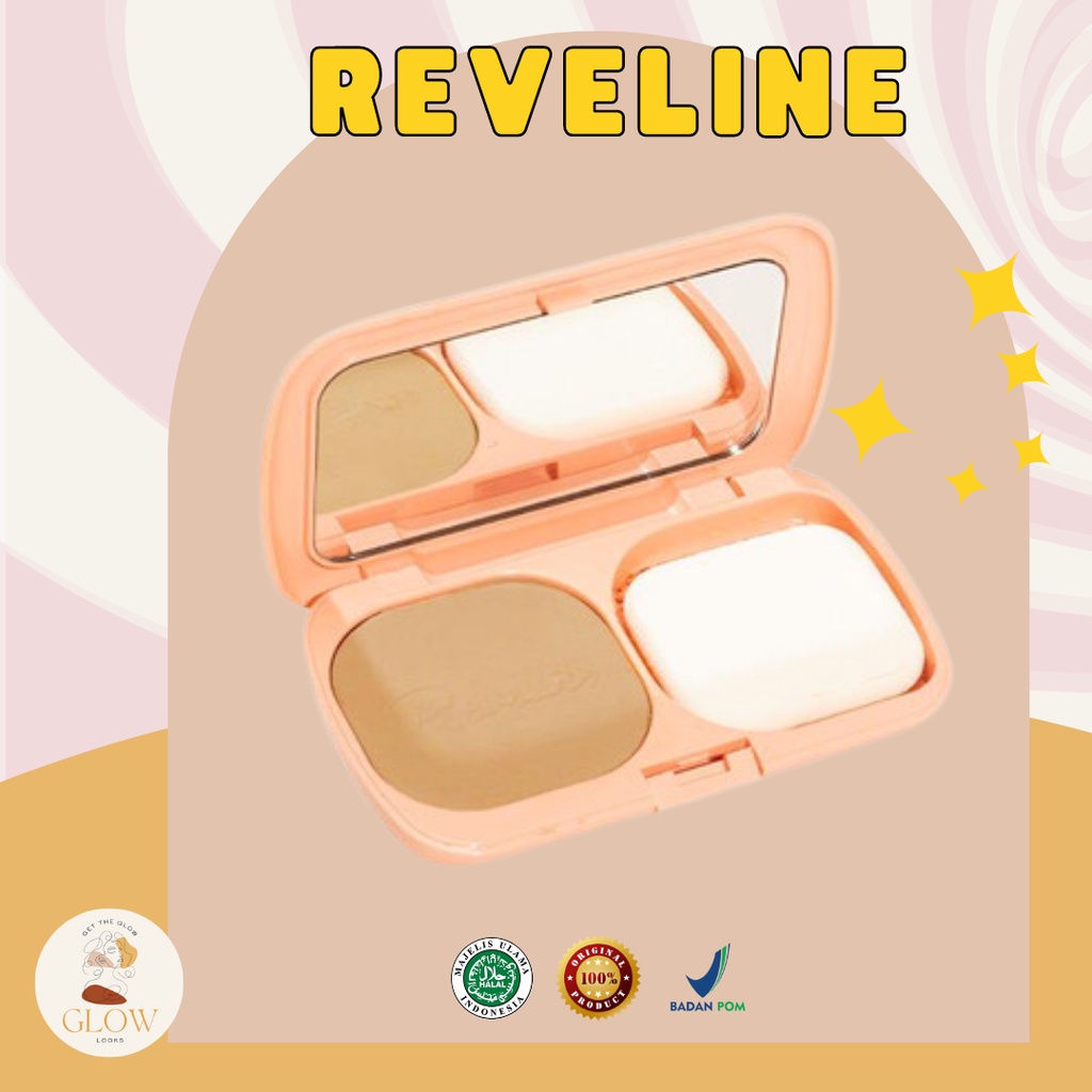 REVELINE Brightening Two Way Cake | Bedak TWC (100% ORIGINAL & BPOM)