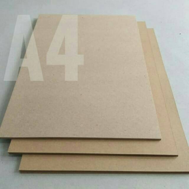 

( 100 Lembar ) Kraft Liner 125 Gsm / kertas Samson Uk A4 21 cm X 29.7 cm