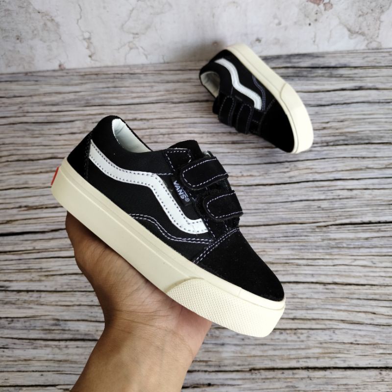 SEPATU ANAK VANS OLDSKOOL HITAM PUTIH PREMIUM HIGH QUALITY SEPATU ANAK LAKI LAKI SEKOLAH KIDS KADO